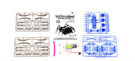 Elektronische van het de Robotdiy Onderwijsspeelgoed van Spinarduino DOF de Robotuitrusting van Diy voor jonge geitjes