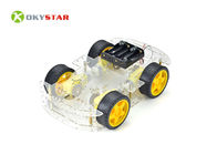 van de Wetenschapsarduino van 4WD DIY Slimme de Autorobot/van de Robotauto Chassisuitrusting voor Middelbare schoolspelen