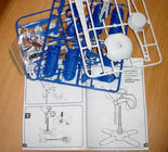 Blauwe/Witte Plastic de Robotuitrusting van Diy Arduino DOF, 6 in Zonneuitrustingen van 1 de Onderwijsdiy