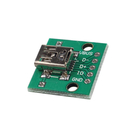 Elektronische Arduino-Sensormodule USB om Micro- Hoofd Mini5p Flard 2.54mm ONDER TE DOMPELEN van USB Adapter