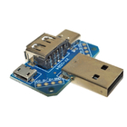 Veelvoudig USB-Adapter de Micro- Raadsmannetje van USB aan Vrouwelijke 4P-Type C USB Convertor