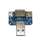 Veelvoudig USB-Adapter de Micro- Raadsmannetje van USB aan Vrouwelijke 4P-Type C USB Convertor