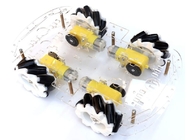 65mm Plastic Wielenrobot In alle richtingen met TT Motorkoppeling