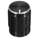 De Potentiometerknop van het Okystar15*16mmh Zwarte Stevige Aluminium