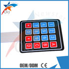 4 X 4 van de het Membraanschakelaar van het Matrijstoetsenbord het Configuratiescherm Elektronische Componenten