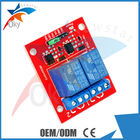 8cm x 8cm x 5cm Rode Raad voor Arduino, 5V/12V 2 de Module van het Kanaalrelais