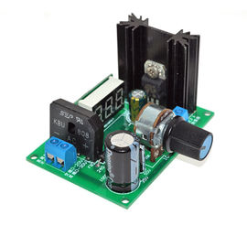 LM317 sensoren voor Arduino-de Regelgeversstap van het Machtsvoltage - onderaan Machtsmodule + LEIDENE Voltmeter