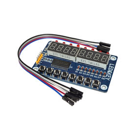 Digitale LEIDENE van met 8 bits van de fabrieksafzet gelijkstroom 12V Buisarduino TM1638 de Module Zeer belangrijke Vertoning met 8 bits van de de Sensormodule