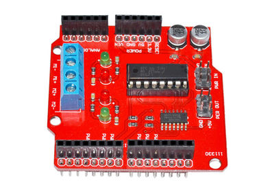 De h-Brug van L293B 1A Arduino-Dubbele Sensormodule - kanaliseer het Schild van de de Bestuurdersmodule van het Motorschild