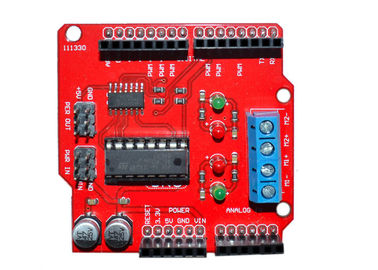 Van de de Sensormodule van L293B 1A Arduino van het de Motorschild het Schild van de de Bestuurdersmodule