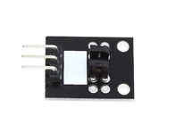 Zwarte Optische 3-5V onderbreken Arduino-Sensormodule 2.54mm Hoogtespeld