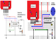 Rode Microchipprogrammeur Pickit 3 voor Arduino-de Nieuwe Voorwaarde van de Controlemechanismeraad