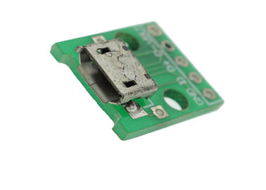 2.54mm van de de Sensormodule van Speldarduino de Micro USB om Vrouwelijk Contactdoosb onder te dompelen met het Solderen van Adapterraad