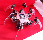 Van de Robot de Zilverachtige Onderwijs 6 Benen van Diyarduino DOF Bionische Hexapod Spin