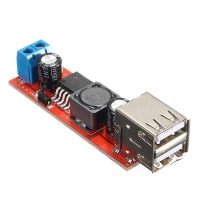 Dubbele Usb-Schakelaargelijkstroom aan Gelijkstroom Stap - onderaan Module met 180KHz-Outputfrequentie