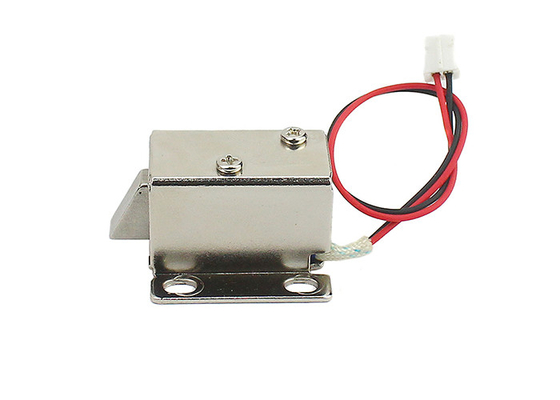 Klein Elektromagnetisch het Kabinetsslot 4mm van gelijkstroom 12V Open Kadersolenoïde voor Venster