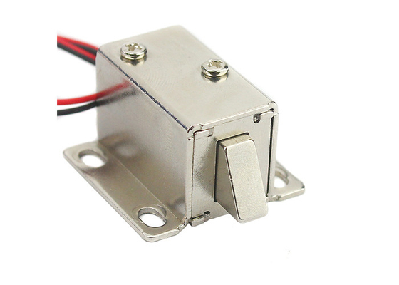 Klein Elektromagnetisch het Kabinetsslot 4mm van gelijkstroom 12V Open Kadersolenoïde voor Venster