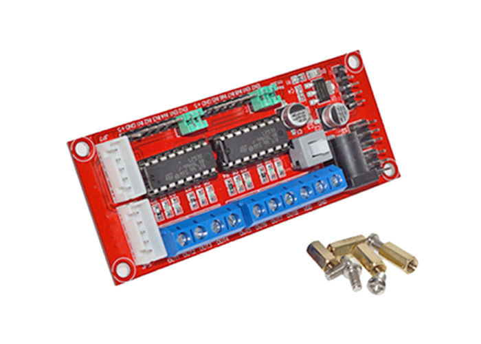 Elektronisch Project 4 gelijkstroom-van de het Controlemechanismeraad L293D van Arduino van de Motorbestuurder de Moduleschild voor Arduino