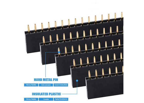 De rechte Enige Raad Vrouwelijk Pin Header Strip Starter Kit van Rijpcb voor Arduino 120pcs